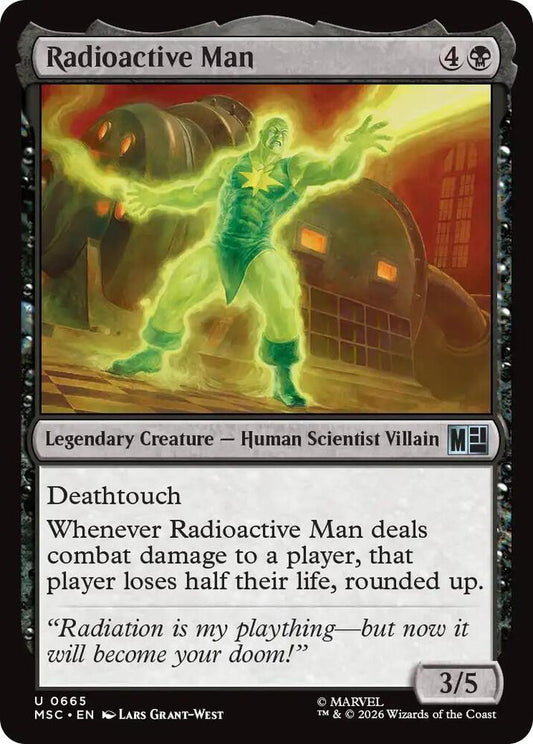 Radioactive Man - 665 - uncommon