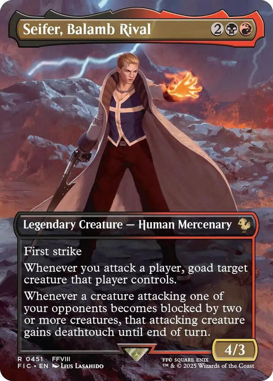Seifer, Balamb Rival - 451 - rare