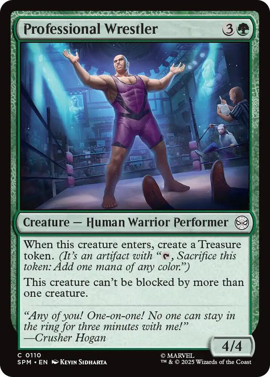 Professional Wrestler - 110 - common