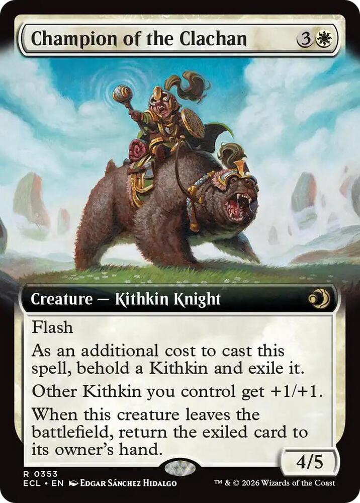 Champion of the Clachan - 353 - rare