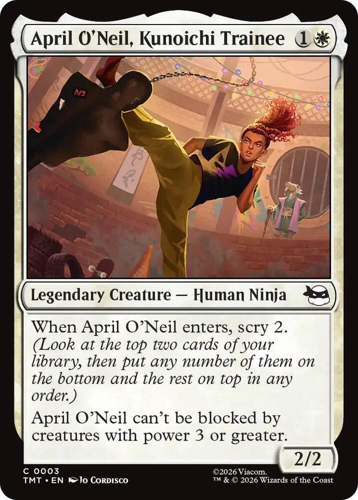 April O'Neil, Kunoichi Trainee - 3 - common
