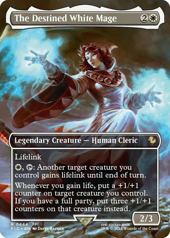 The Destined White Mage - 444 - rare