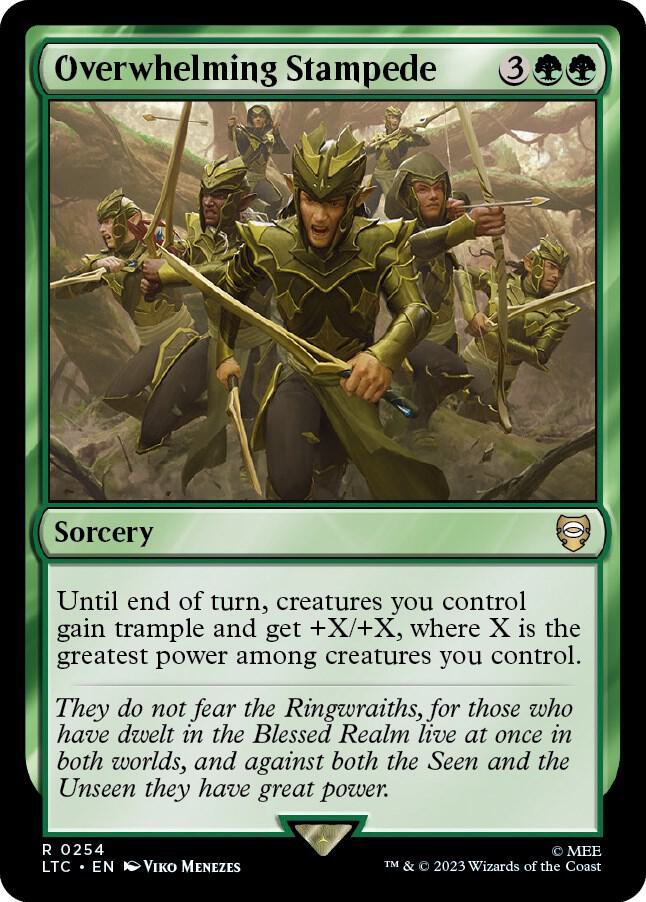 Overwhelming Stampede - 254 - rare
