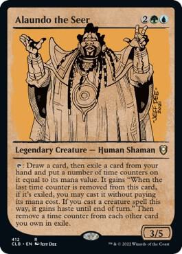 Alaundo the Seer - 412 - rare