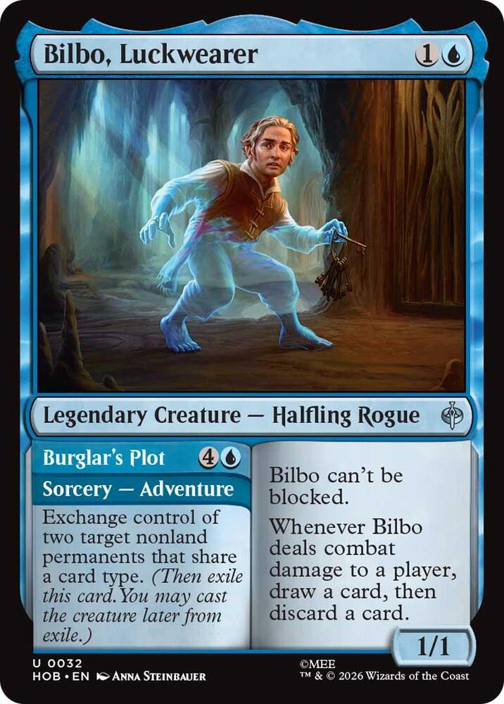 Bilbo, Luckwearer // Burglar's Plot - 32 - uncommon