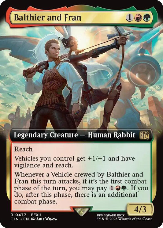 Balthier and Fran - 477 - rare