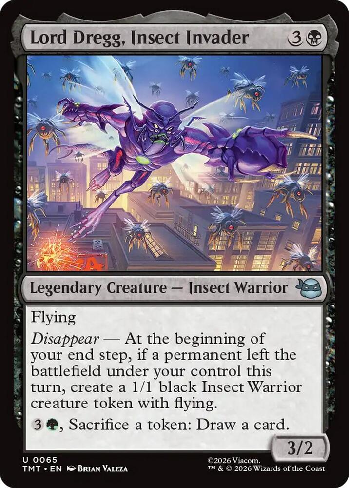 Lord Dregg, Insect Invader - 65 - uncommon