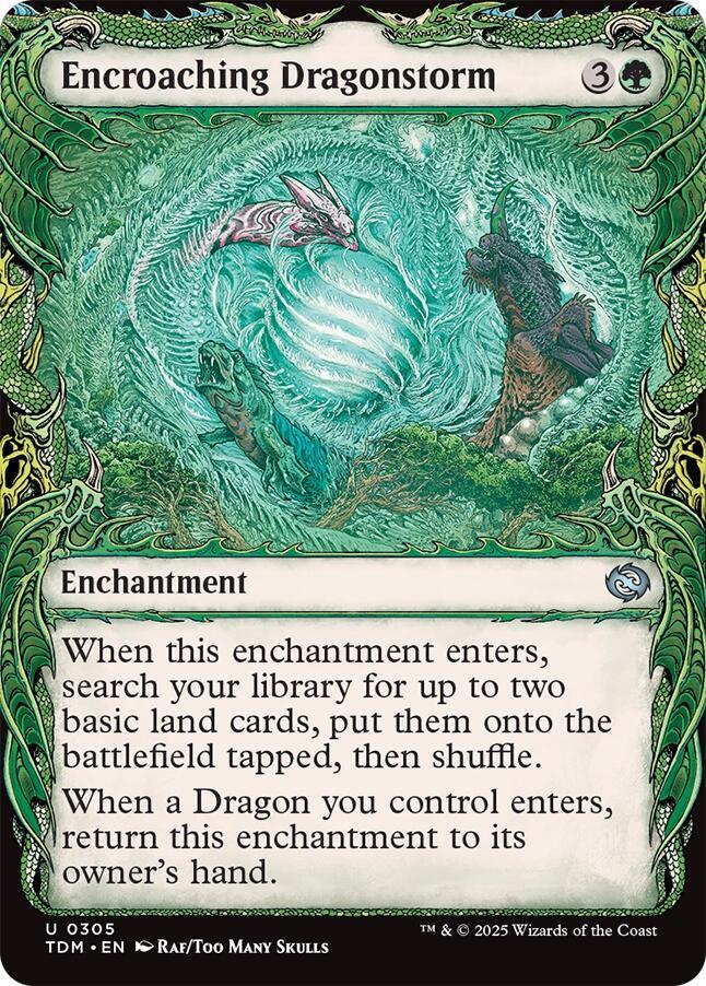 Encroaching Dragonstorm - 305 - uncommon