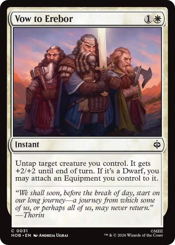 Vow to Erebor - 31 - common