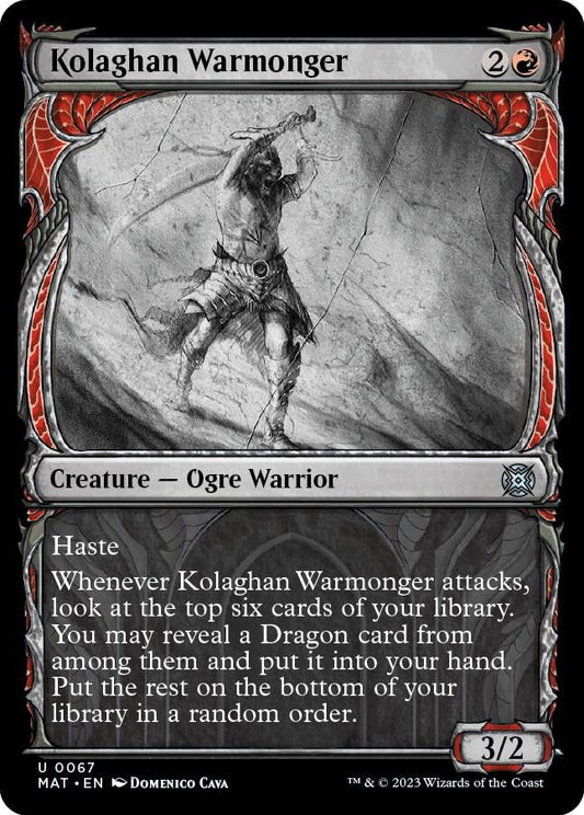 Kolaghan Warmonger - 67 - uncommon