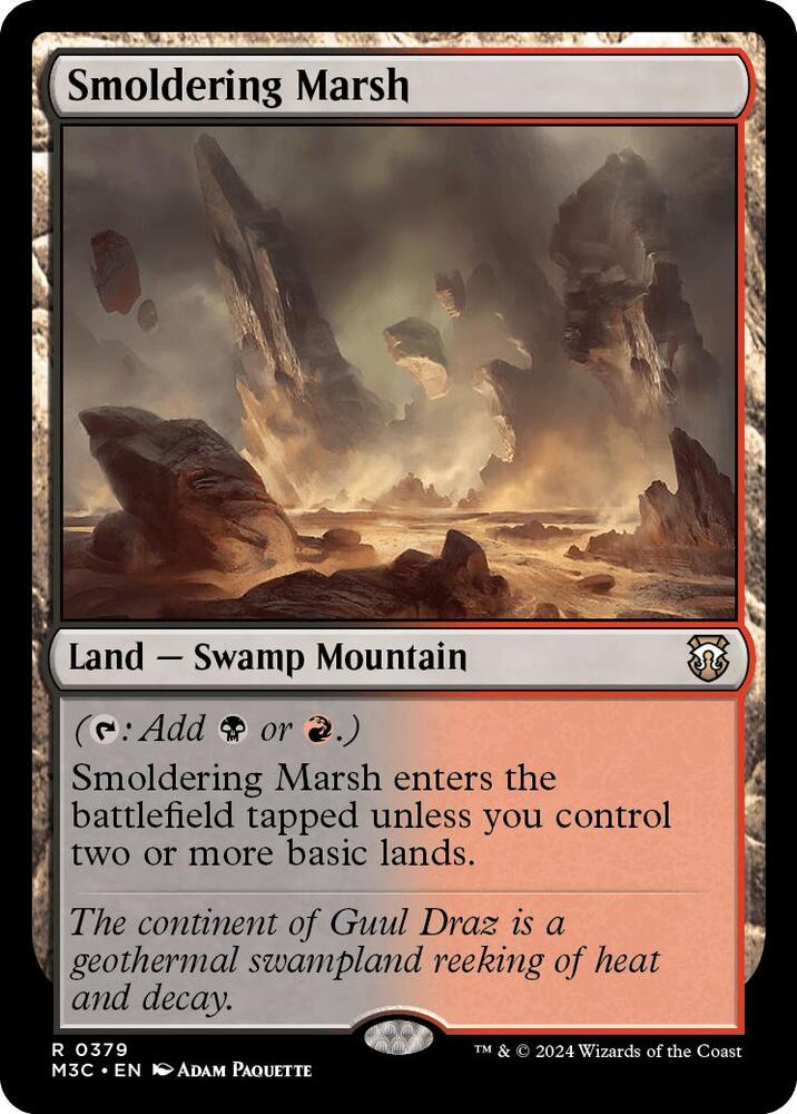 Smoldering Marsh - 379 - rare