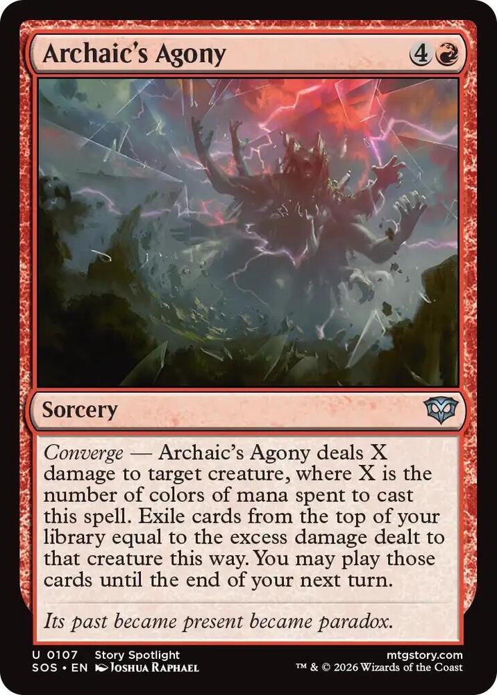 Archaic's Agony - 107 - uncommon