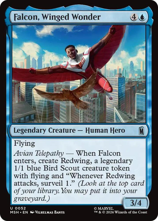 Falcon, Winged Wonder - 52 - uncommon