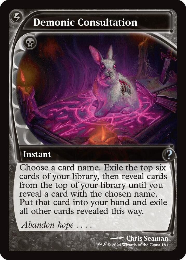 Demonic Consultation - 181 - uncommon