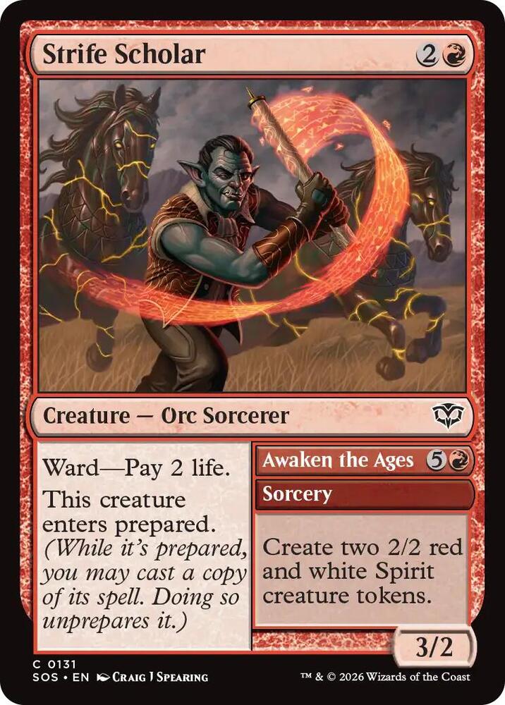 Strife Scholar // Awaken the Ages - 131 - common