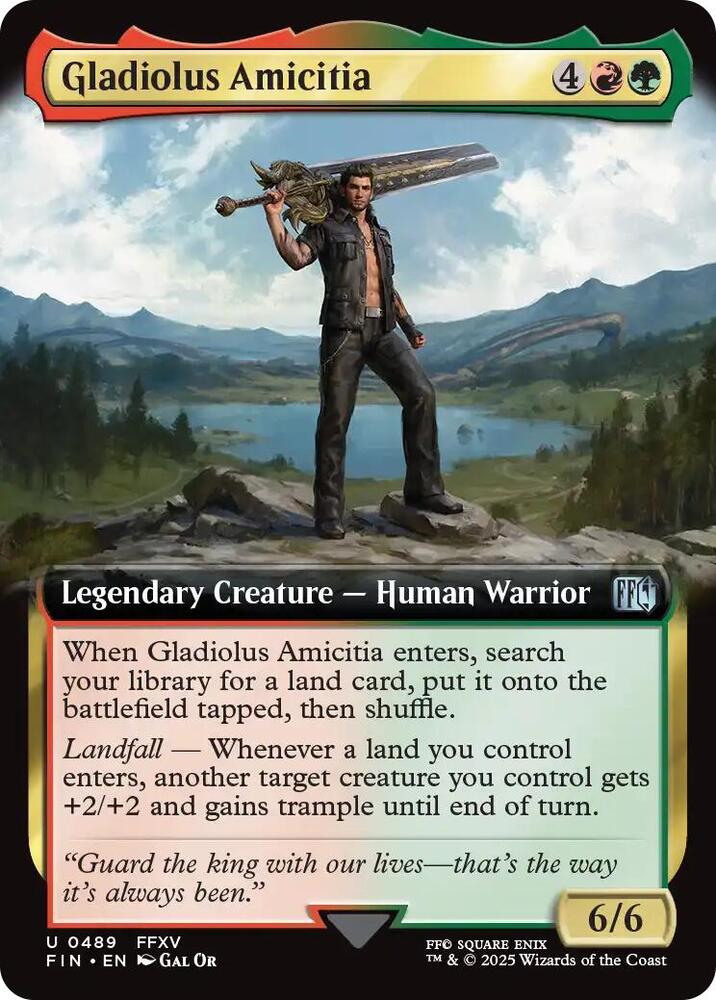 Gladiolus Amicitia - 489 - uncommon