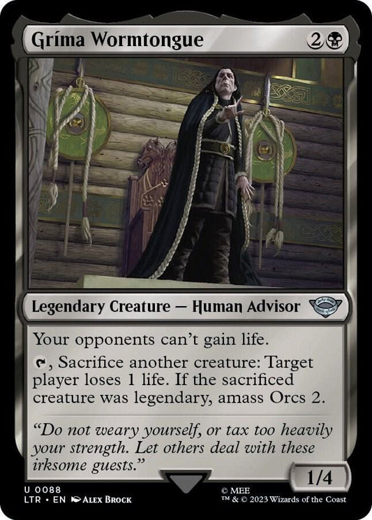 Gríma Wormtongue - 88 - uncommon