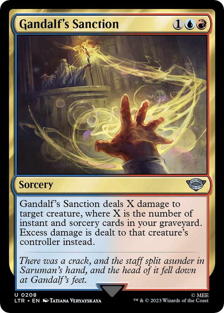Gandalf's Sanction - 208 - uncommon