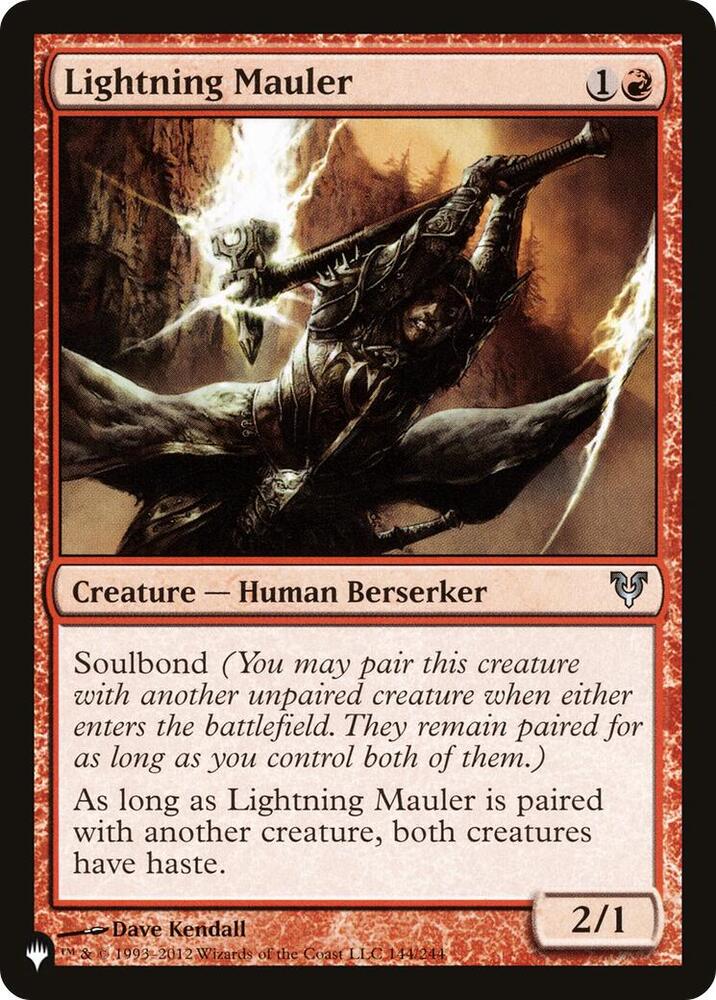 Lightning Mauler - AVR-144 - uncommon