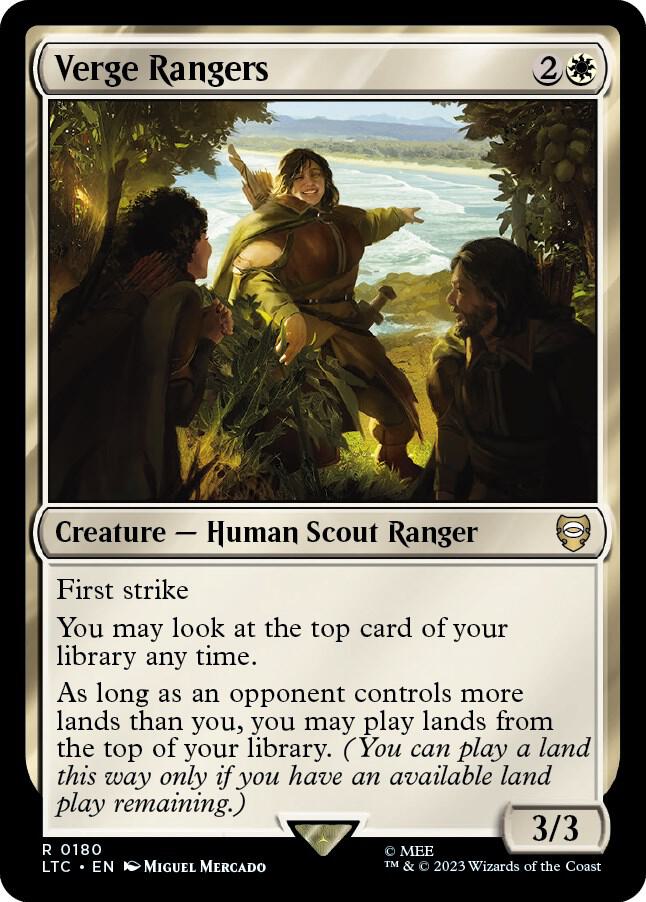 Verge Rangers - 180 - rare