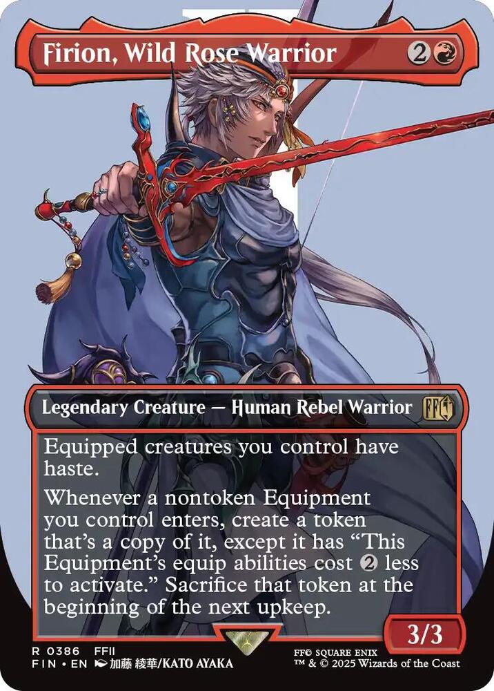Firion, Wild Rose Warrior - 386 - rare