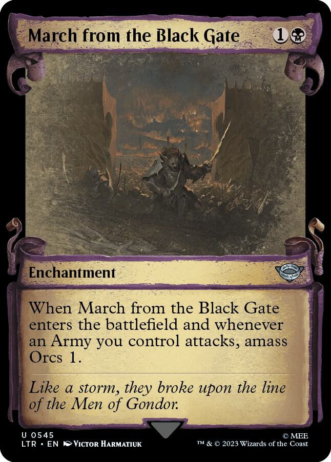 March from the Black Gate - 545 - uncommon
