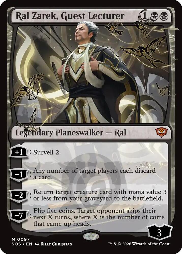 Ral Zarek, Guest Lecturer - 97 - mythic