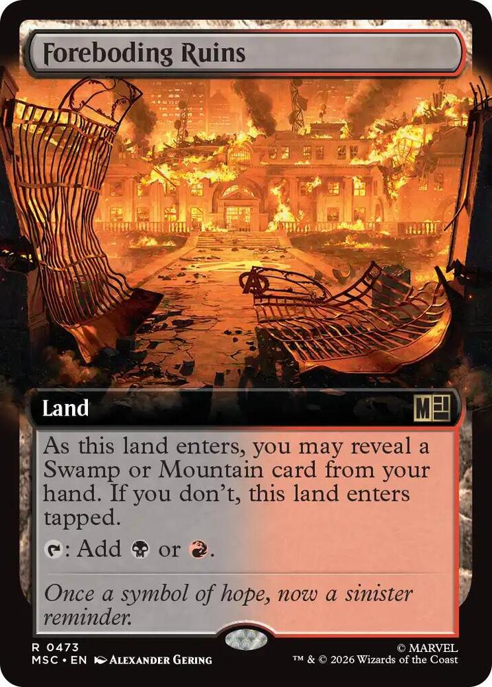 Foreboding Ruins - 473 - rare