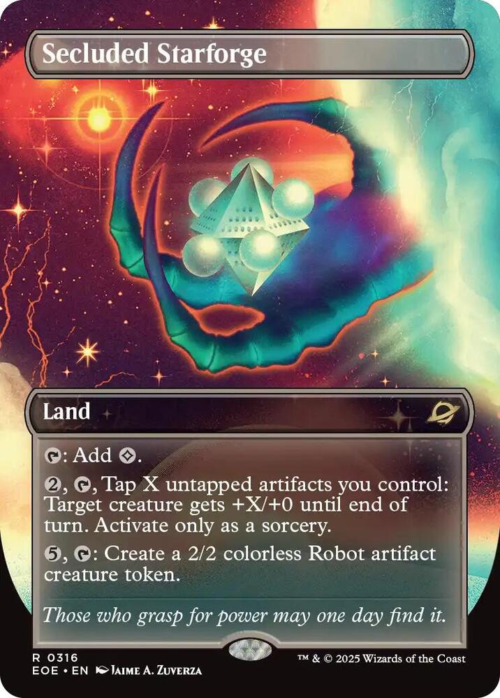 Secluded Starforge - 316 - rare