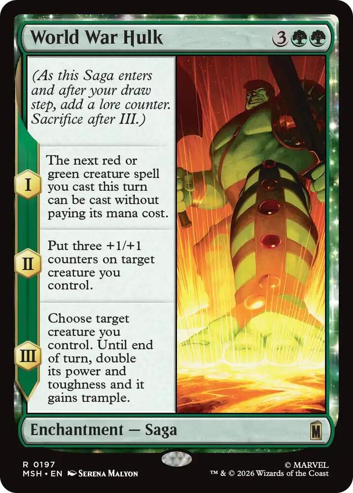 World War Hulk - 197 - rare