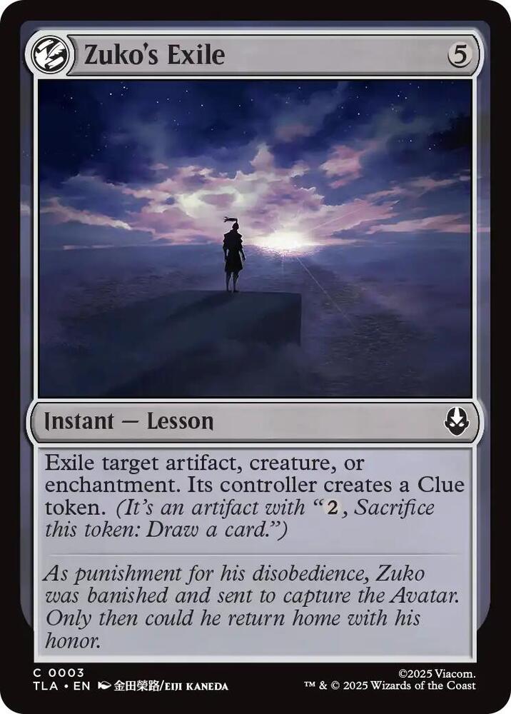 Zuko's Exile - 3 - common