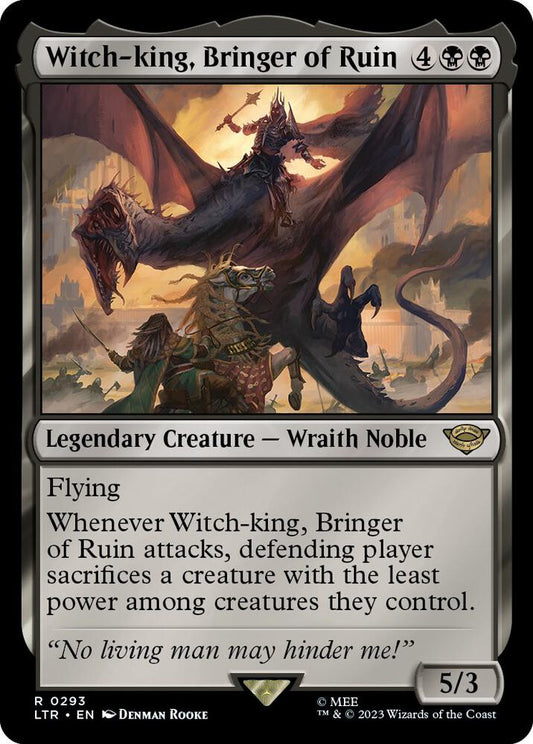Witch-king, Bringer of Ruin - 293 - rare