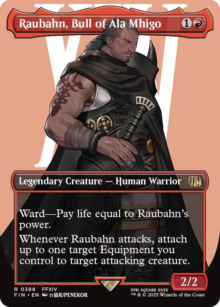 Raubahn, Bull of Ala Mhigo - 388 - rare