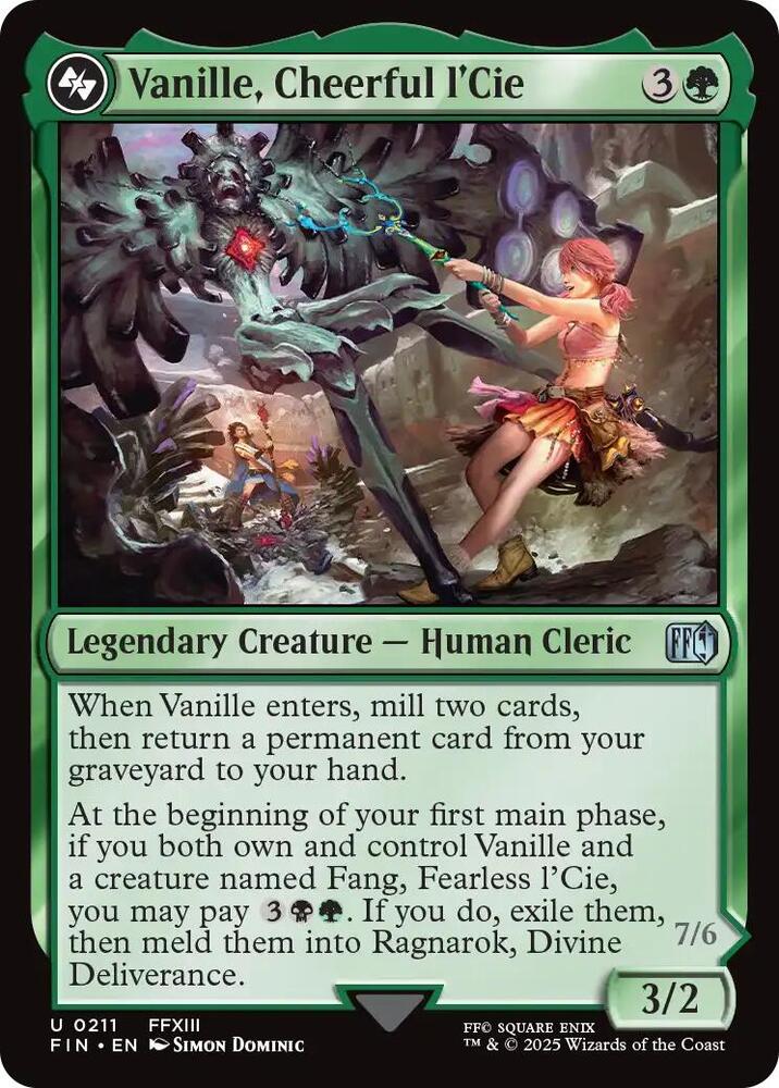 Vanille, Cheerful l'Cie - 211 - uncommon