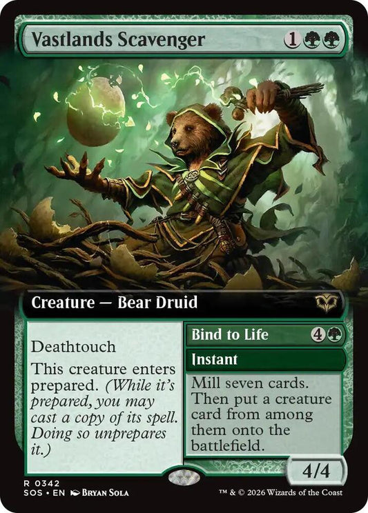 Vastlands Scavenger // Bind to Life - 342 - rare