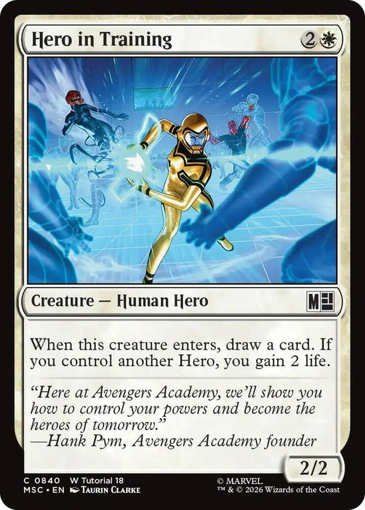 Hero in Training - 840 - common