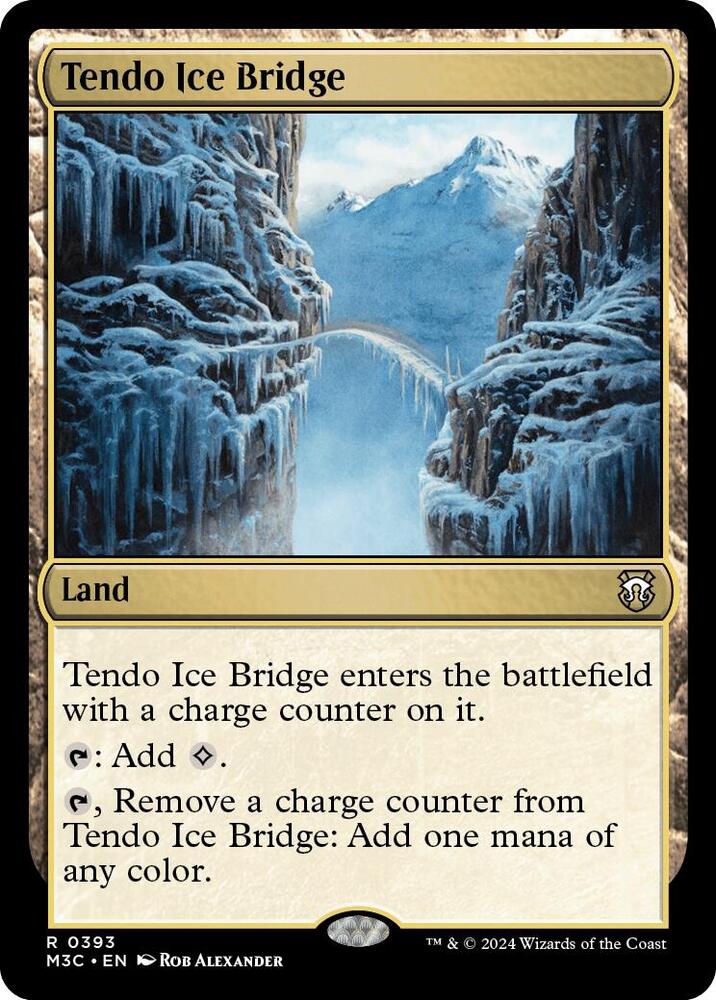 Tendo Ice Bridge - 393 - rare