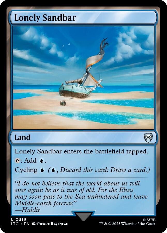 Lonely Sandbar - 319 - uncommon