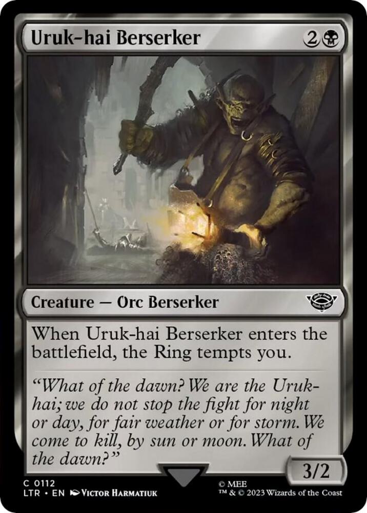 Uruk-hai Berserker - 112 - common