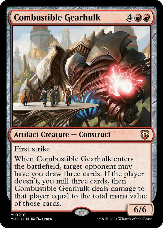 Combustible Gearhulk - 210 - mythic