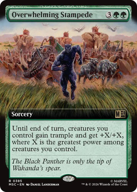 Overwhelming Stampede - 385 - rare