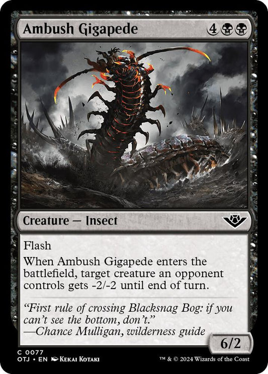 Ambush Gigapede - 77 - common