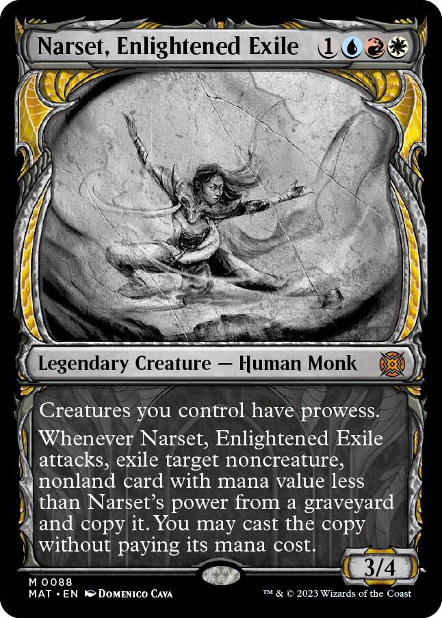 Narset, Enlightened Exile - 88 - mythic