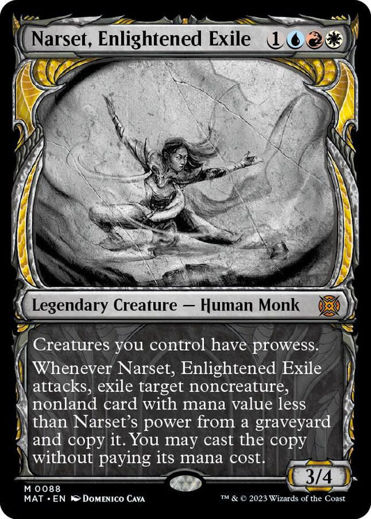 Narset, Enlightened Exile - 88 - mythic
