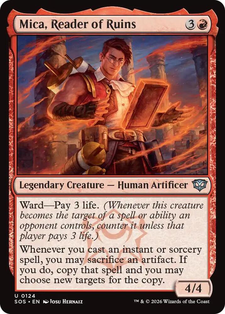 Mica, Reader of Ruins - 124 - uncommon