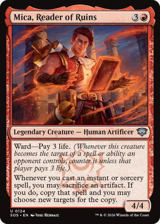 Mica, Reader of Ruins - 124 - uncommon