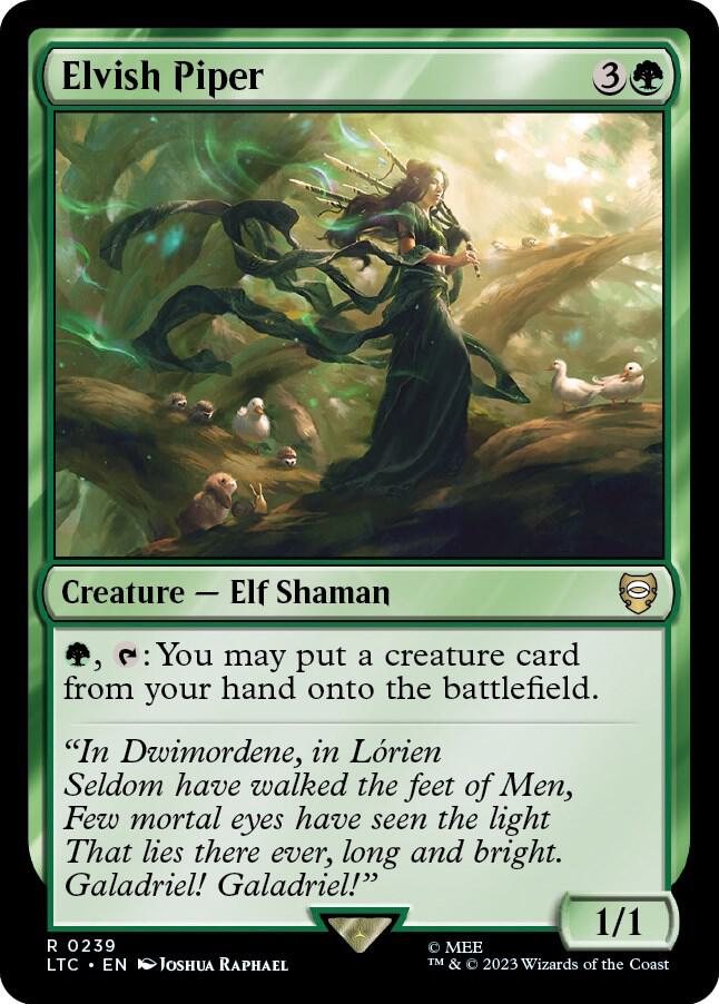Elvish Piper - 239 - rare