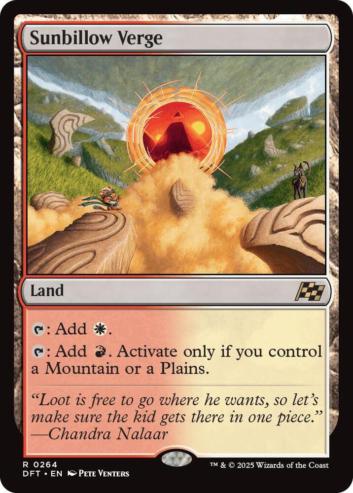 Sunbillow Verge - 264 - rare