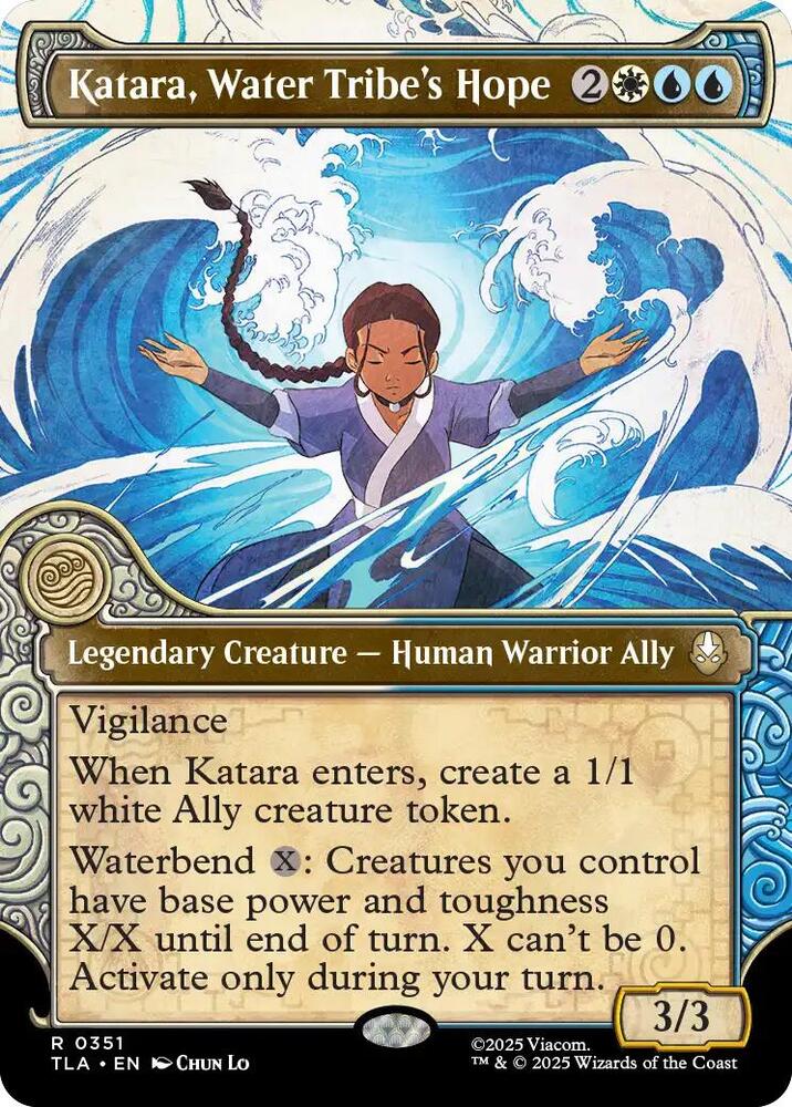 Katara, Water Tribe's Hope - 351 - rare