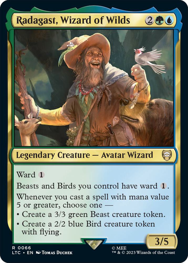 Radagast, Wizard of Wilds - 66 - rare